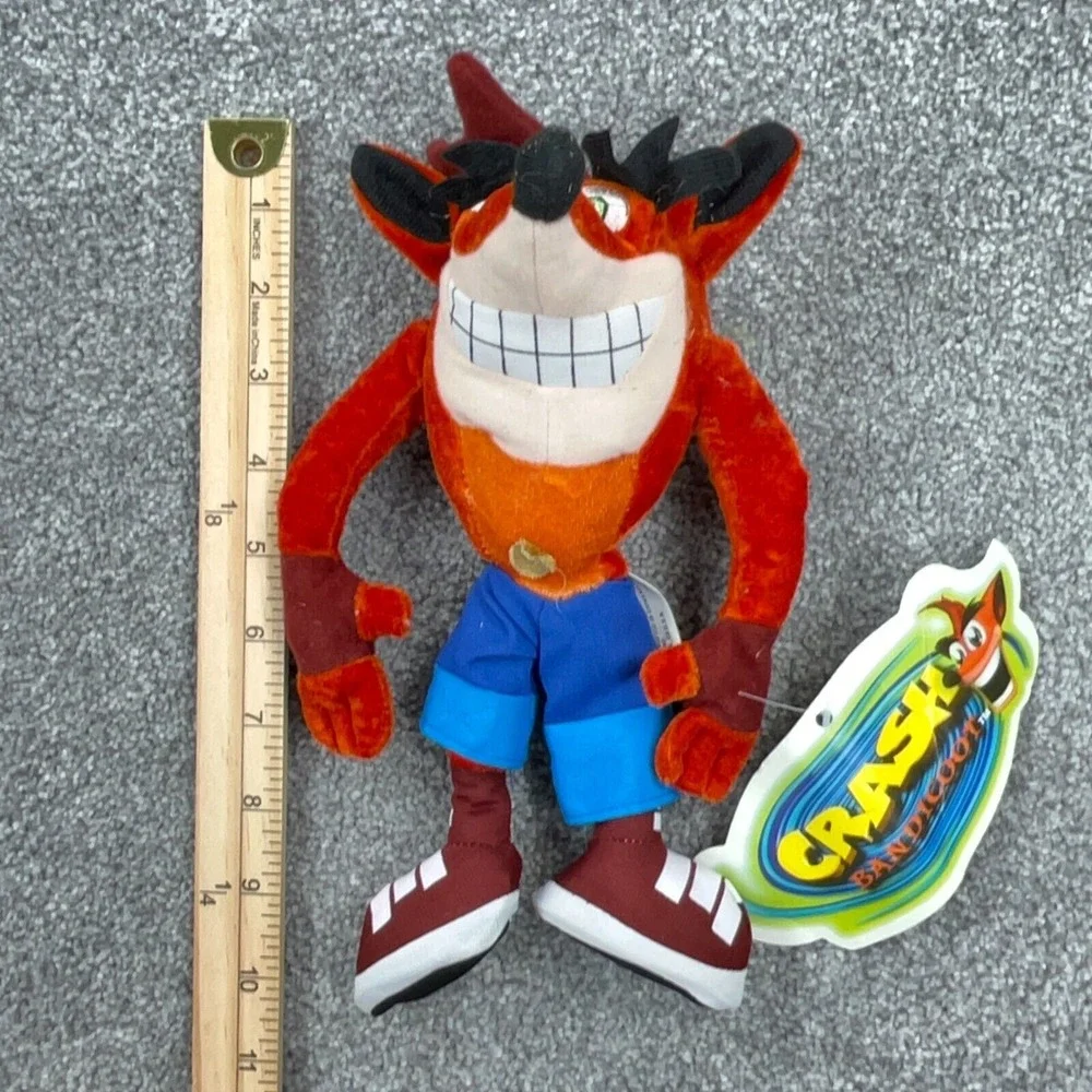 Vintage Crash Bandicoot Plush Toy Stuffed‎ Animal 10